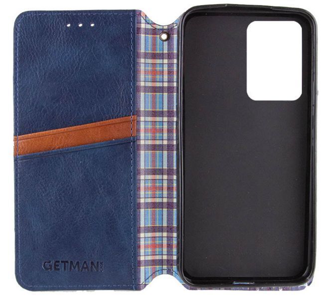 Шкіряний чохол книжка Cubic для Motorola G06 Power / синій 204293 фото