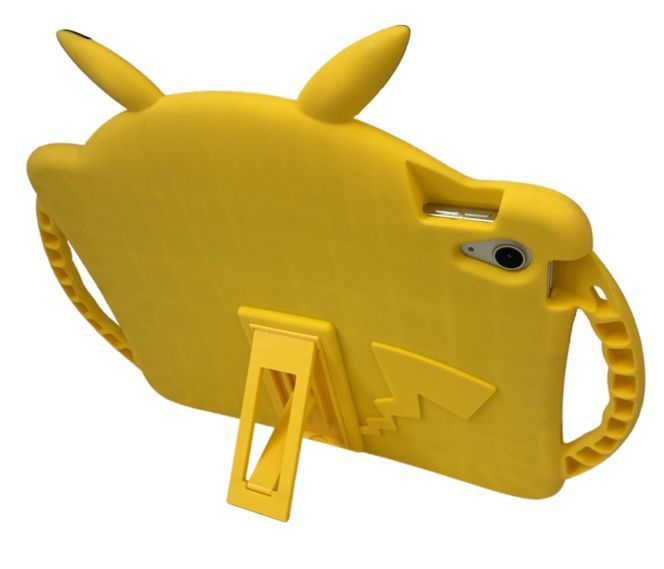 Чехол Pikachu Case на планшет Apple iPad 11" (A16) 2025 / желтый (з ремінцем) 202754 фото