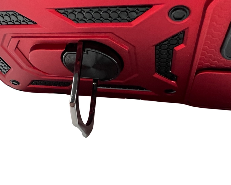 PC + TPU чохол Camshield armor для Xiaomi Redmi 10 / червоний 085938 фото