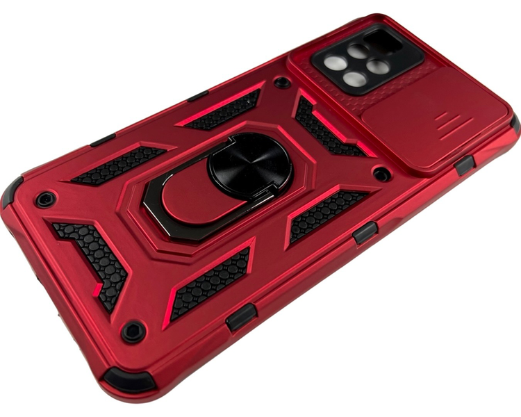 PC + TPU чохол Camshield armor для Xiaomi Redmi 10 / червоний 085938 фото