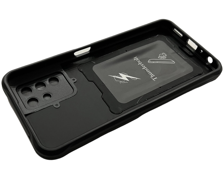 PC + TPU чехол Camshield armor для ZTE Blade V30 Vita (на зте блейд в30 вита) черный 086030 фото