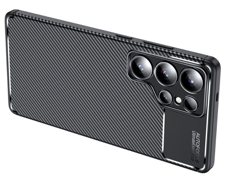 TPU чохол накладка Autofocus для Samsung Galaxy S25 Ultra / чорний 202135 фото