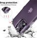 Чехол WXD силиконовый противоударный для iPhone 15 Pro / прозрачный 092260 фото 3