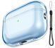 Чехол Clear Silicone Case для AirPods Pro 2 голубой 090231 фото 1