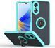 TPU чохол накладка Matte Ring Magnit для OPPO A38 бірюзовий 094850 фото 1