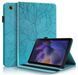 Чохол книжка Wood Book на планшет Samsung Galaxy Tab A11 Plus (11") / блакитний 100862 фото 1