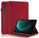 Чохол-книжка Wood Book на планшет Samsung Galaxy Tab S10 FE (10.9") / червоний 202807 фото 1