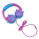 Навушники дротові Celebrat A25 Childrens wired headphones рожево-блакитні 85549 фото 1