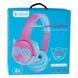 Навушники дротові Celebrat A25 Childrens wired headphones рожево-блакитні 85549 фото 4