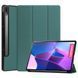 Шкіряний чохол книжка Crazy Horse для Lenovo Tab P12 Pro (12.6") / зелений 090053 фото 1