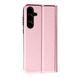 Шкіряний чохол-книжка Fibra case на Samsung Galaxy A35 / рожевий 096979 фото 2