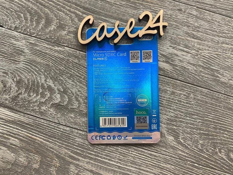 Micro SDHC Card HOCO на 64gb (Class 10) 81796 фото