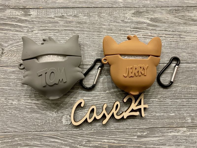 Чехол Tom and Jerry на Airpods (3 цвета) 017468 фото