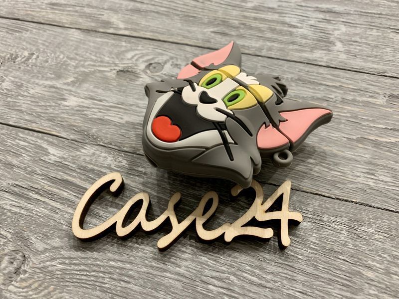 Чехол Tom and Jerry на Airpods (3 цвета) 017468 фото