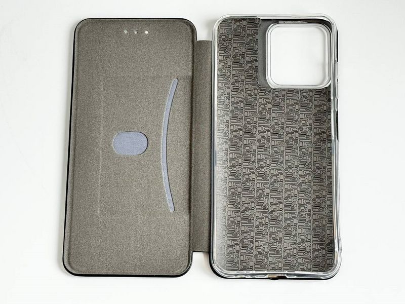 Чехол книжка Elegant book для ZTE Blade V50 Design / черный 200016 фото