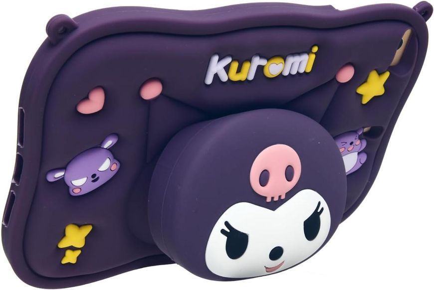 Чехол Kuromi case на планшет Xiaomi Redmi Pad SE (11") / темно-фиолетовый 099749 фото