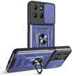 PC + TPU чехол Camshield Armor для Motorola G17 Power / синий
