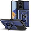 PC + TPU чехол Camshield Armor для Motorola G24 / синий