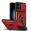 PC + TPU чехол Camshield Armor для Motorola G75 (5G) / красный