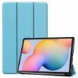Чохол книжка Crazy Horse для Samsung Galaxy Tab S6 Lite (10.4") / блакитний