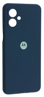 Чохол силіконовий Soft touch для Motorola G14 / (dark blue) 200041 фото