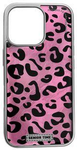 TPU чохол Leopard Case для iPhone 16 Pro / pink 202110 фото