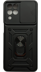 PC + TPU чохол Camshield armor для Samsung Galaxy M53 (5G) / чорний 086182 фото