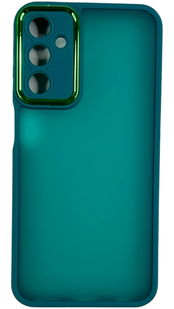 TPU чохол Luxury Metal Lens на Samsung Galaxy A24 зелений 088450 фото