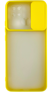 Чехол для TOTU Slide Camera для Xiaomi Redmi 10C (редми 10ц) желтый 085792 фото