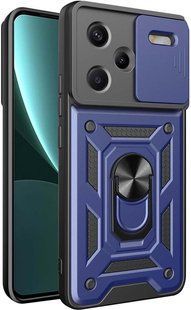 PC + TPU чохол Camshield armor для Xiaomi Redmi Note 13 Pro Plus (5G) / синій 097133 фото