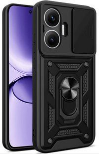 PC + TPU чехол Camshield Armor для Poco F7 / черный 203409 фото