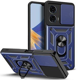 PC + TPU чехол Camshield Armor для Motorola G24 / синий 096260 фото