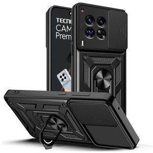 PC + TPU чохол Camshield Armor для Tecno Camon 30 / чорний 098016 фото