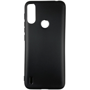 TPU чехол Tokyo для Motorola E7 Power (на моторола е7 повер) черный 84625 фото