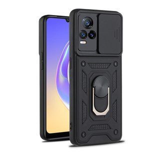 PC + TPU чехол Camshield armor для Vivo Y51 черный 90499 фото