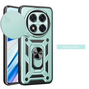 PC + TPU чохол Camshield Armor для Xiaomi Redmi Note 14 Pro Plus / зелений 099806 фото