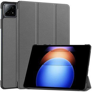 Чохол книжка Crazy Horse на Xiaomi Pad 6S Pro (12.4") / сірий 096577 фото