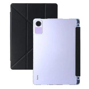 Чохол книжка Transparent Origami на Xiaomi Redmi Pad SE (11") / чорний 099932 фото