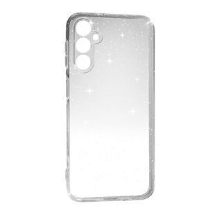 Чохол силіконовий Clear Shine для Samsung Galaxy A24 з блискітками 088650 фото