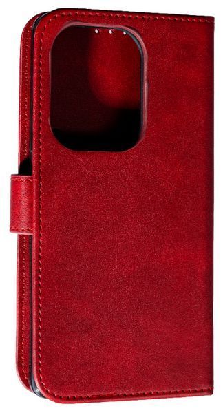 Шкіряний чохол-книжка Business Book на Xiaomi Redmi Note 13 Pro (4G) / red 200750 фото