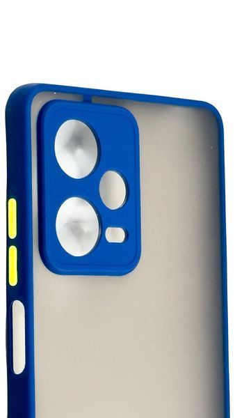 TPU чохол накладка Matte Color Case для Xiaomi Redmi Note 12 Pro 5G синій 092011 фото