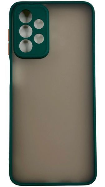 TPU чохол накладка Matte Color Case для Samsung Galaxy A23 темно-зелений 092561 фото