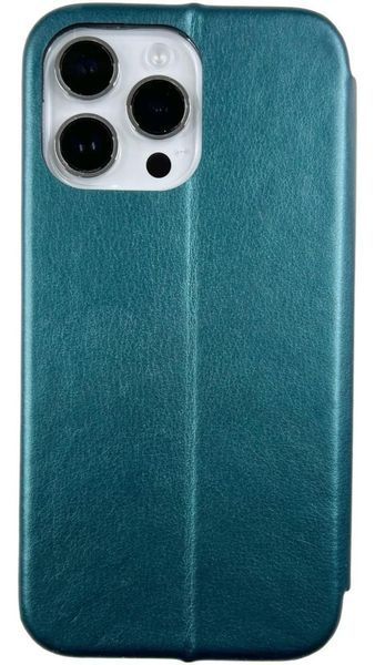 Чохол книжка Elegant book на iPhone 14 Pro Max / смарагдовий 088083 фото