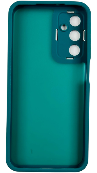 TPU чохол Luxury Metal Lens на Samsung Galaxy A24 зелений 088450 фото