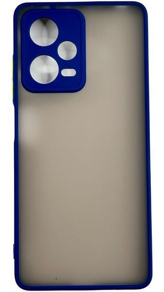 TPU чохол накладка Matte Color Case для Xiaomi Redmi Note 12 Pro 5G синій 092011 фото