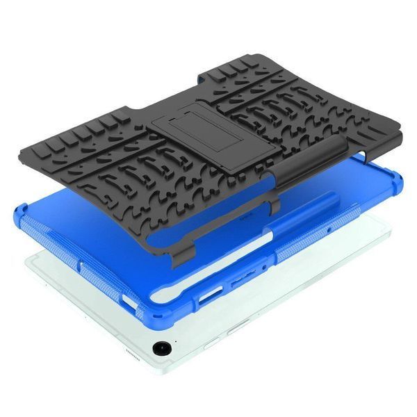PC + TPU чохол Armor на Samsung Tab S9 FE синій 095576 фото