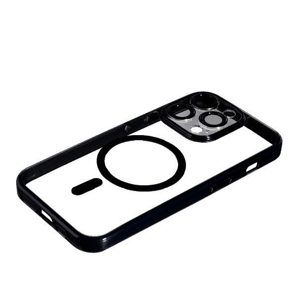 Чохол Aluminium With Magsafe для iPhone 14 Pro Max Black 095193 фото