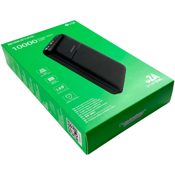 Повербанк Power Bank Borofone BJ16 10000 mAh черный 086525 фото