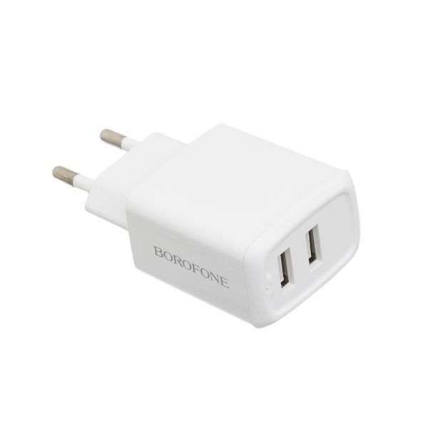 Сетевое ЗУ Borofone BA3A 2USB 2.4A 16732 фото