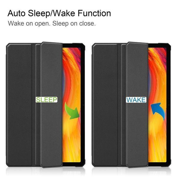 Шкіряний чохол-книжка Crazy Horse для Lenovo Pad Plus 2021 (11") / сірий 090054 фото